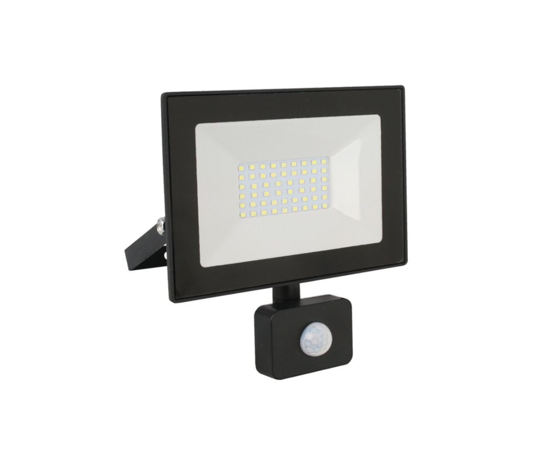 ლედ პროჟექტორი LFL-3002S C02 მოძრაობის სენსორით 30v 6500 კნდ — პროჟექტორი